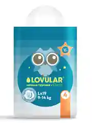 Трусики-подгузники "LOVULAR" L, 9-14 кг, 19 штук