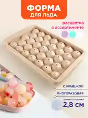 Пластиковая форма для льда Шар