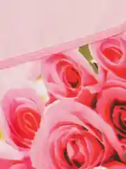 Розовый комплект постельного белья