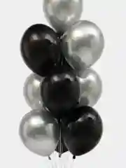 Воздушные шары, набор "BlackSilver", 20 шт