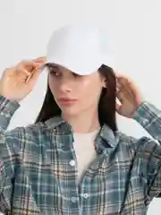 Белый кепка унисекс, бейсболка с сеткой