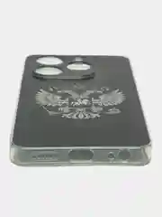 Приглушённый хаки силиконовый чехол на Tecno Spark Go 2024/20C / Текно Спарк Го 2024/20C с рисунком