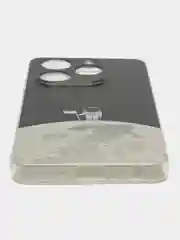 Серебряный силиконовый чехол на Tecno Spark Go 2024/20C / Текно Спарк Го 2024/20C с рисунком