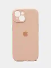 Бежевый чехол Silicon Case на IPhone 11/12/13/14/15/Pro/Pro Max