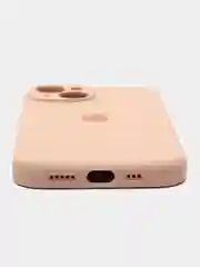 Бежевый чехол Silicon Case на IPhone 11/12/13/14/15/Pro/Pro Max