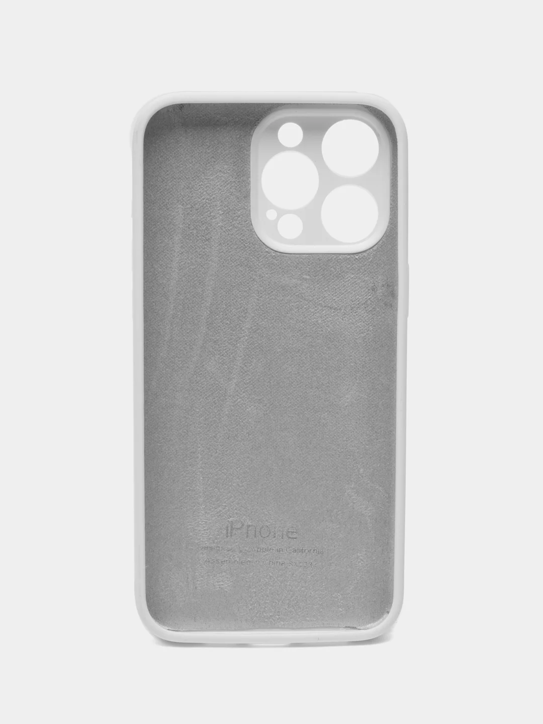 Бежевый чехол Silicon Case на IPhone 11/12/13/14/15/Pro/Pro Max