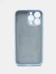 Голубой чехол Silicon Case на IPhone 11/12/13/14/15/Pro/Pro Max