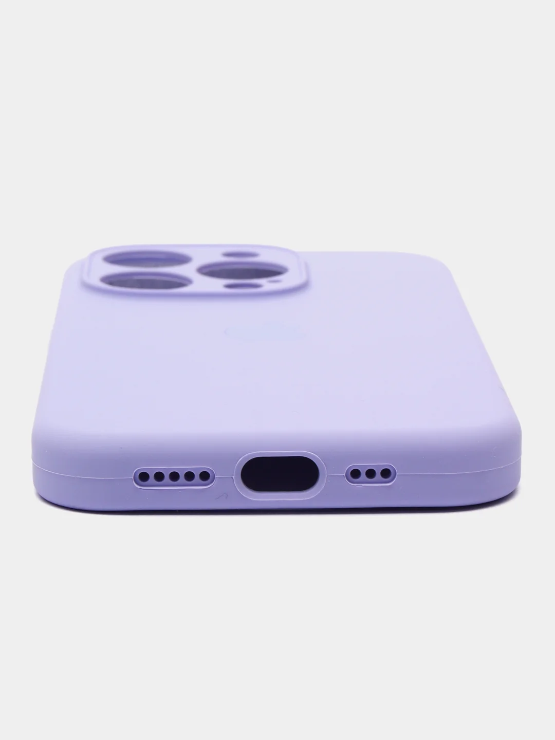 Лавандовый чехол Silicon Case на IPhone 11/12/13/14/15/Pro/Pro Max