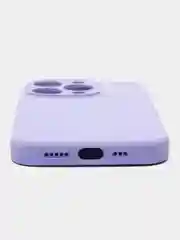 Лавандовый чехол Silicon Case на IPhone 11/12/13/14/15/Pro/Pro Max