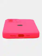 Розовый чехол Silicon Case на IPhone 11/12/13/14/15/Pro/Pro Max