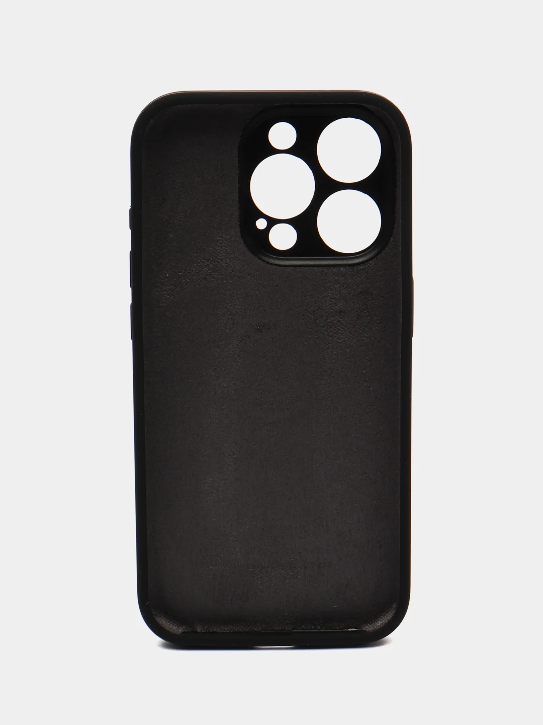 Черный чехол Silicon Case на IPhone 11/12/13/14/15/Pro/Pro Max