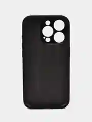 Черный чехол Silicon Case на IPhone 11/12/13/14/15/Pro/Pro Max