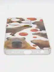 Терракотовый силиконовый чехол на Tecno Spark Go 2024/20C / Текно Спарк Го 2024/20C с рисунком