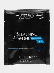 Обесцвечивающий порошок STUDIO PROFESSIONAL MICROGRANULES BLUE для волоc, 30 гр