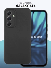 Чехол для Samsung Galaxy A54 силиконовый ROSCO матовый тонкий с бортиком- защитой камер