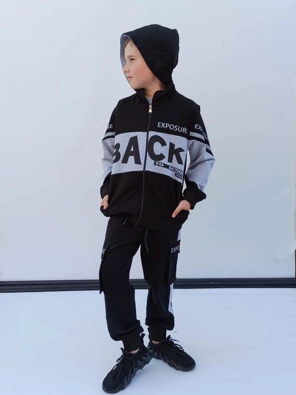 Комплект, костюм для мальчика (толстовка, трико). Bonito kids