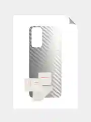 Серебряный защитная пленка для Xiaomi Redmi Note 11 Pro под карбон на заднюю часть,под кожу,зад,назад
