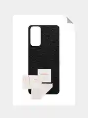 Угольный защитная пленка для Xiaomi Redmi Note 11 Pro под карбон на заднюю часть,под кожу,зад,назад