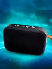 Черный портативная Bluetooth - колонка с радио, беспроводная