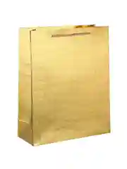 Пакет подарочный из высококачественной бумаги, с тиснением, 26x10x32 см, 4 цвета