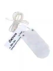 Гирлянда эл. нитка росы 1 м, 10 LED, шампань, питание 2xCR2032