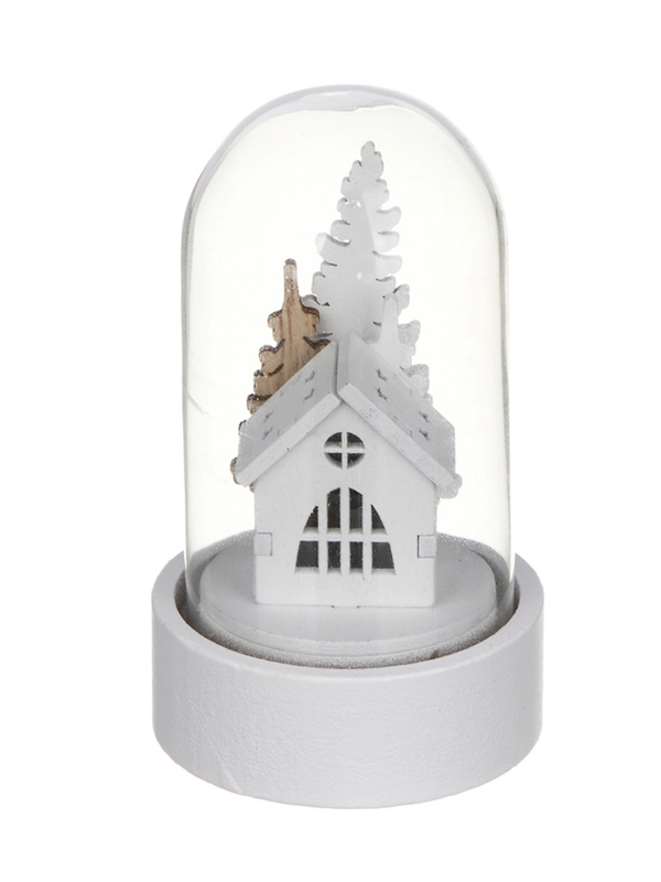 Сувенир декоративный с LED подсветкой, один режим, 3xLR44, 5,6х5,6х9,2 см