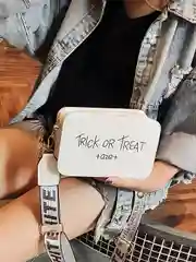 Сумка женская через плечо Trick or Treat, широкий ремень