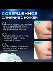 Оранжевый минеральная бесцветная рассыпчатая пудра для лица Mineral Loose Powder, 5 г
