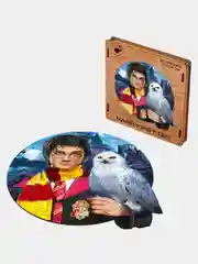 Деревянный фигурный пазл Active Puzzles "Гарри Поттер",16х17 см, 50 деталей