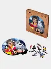 Деревянный фигурный пазл Active Puzzles "Гарри Поттер",16х17 см, 50 деталей