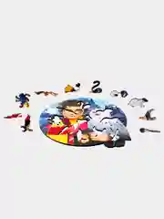 Деревянный фигурный пазл Active Puzzles "Гарри Поттер",16х17 см, 50 деталей