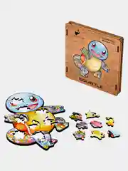 Деревянный фигурный пазл Active Puzzles "Сквиртл",18х20 см, 50 деталей