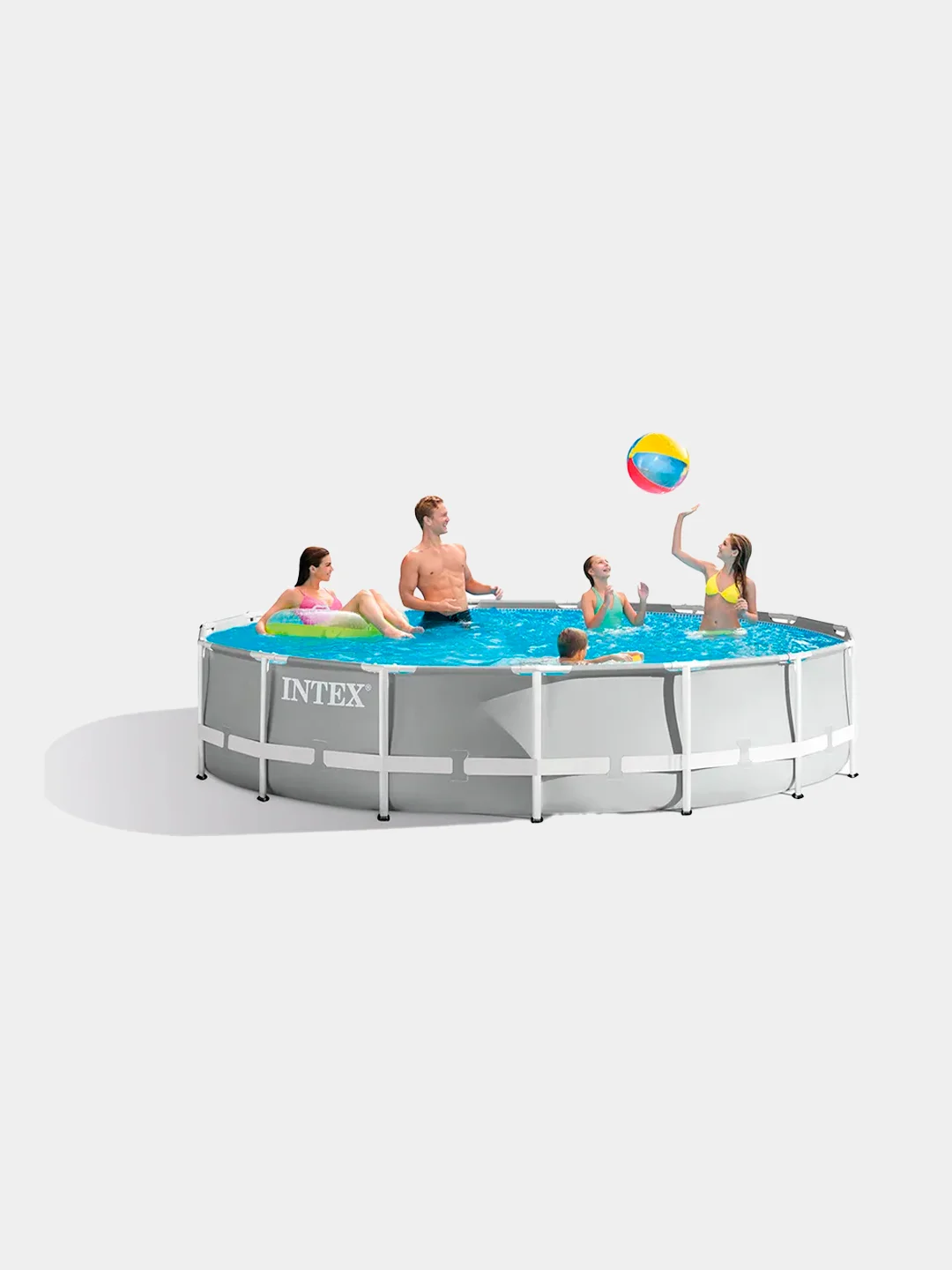 Каркасный бассейн 366х76 см + фильтр-насос Intex Prism Frame Pool 26712