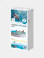 Каркасный бассейн 366х76 см + фильтр-насос Intex Prism Frame Pool 26712