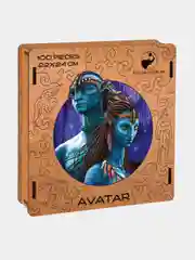 Деревянный фигурный пазл Active Puzzles "Аватар",22x24 см, 100 деталей