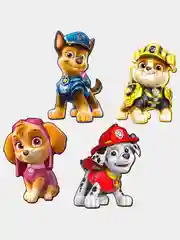 Деревянный фигурный пазл Active Puzzles "Щенячий патруль",4 в 1, 24 детали