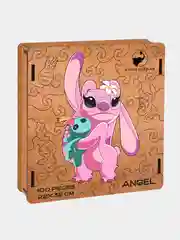 Деревянный фигурный пазл Active Puzzles "Энджел",22x32 см, 100 деталей