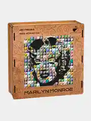 Деревянный фигурный пазл Active Puzzles"Мэрилин Монро",40х40 см,450 деталей