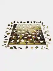 Деревянный фигурный пазл Active Puzzles "Оборона Кадиса", 42х38 см, 450 деталей