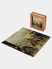 Деревянный фигурный пазл Active Puzzles "Оборона Кадиса", 42х38 см, 450 деталей