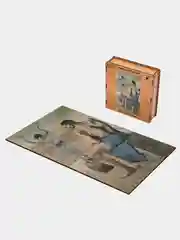 Деревянный фигурный пазл Active Puzzles "Девочка на шаре", 32х50 см, 450 деталей