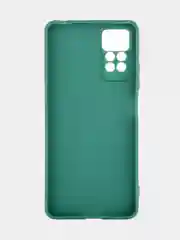 Желтый чехол для Xiaomi Redmi Note 11 Pro / 11E Pro силиконовый BROSCORP матовый c защитой камер