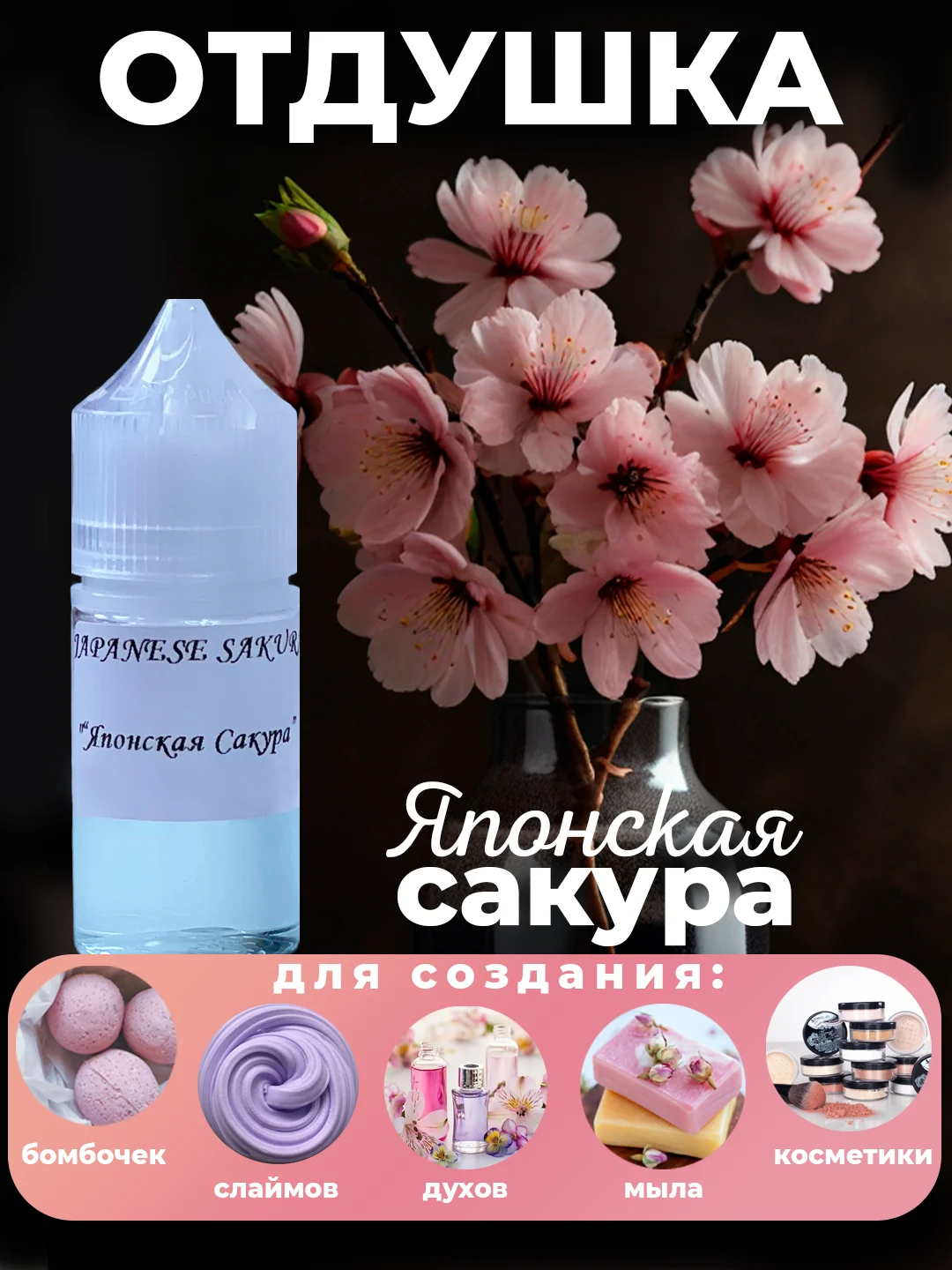 Конфетный ароматическая отдушка для мыла,бомбочек,парфюмерии, диффузоров и косметики