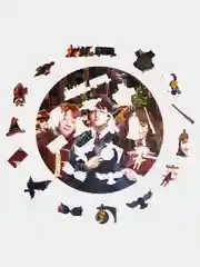 Деревянный фигурный пазл Active Puzzles "Гарри Поттер. Рождество в Хогвартсе", 100 деталей