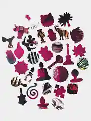 Деревянный фигурный пазл Active Puzzles "Будда Арт", 40х40 см, 450 деталей