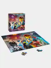 Деревянный фигурный пазл Active Puzzles "Апокалипсис LEGO",24x18 см, 90 деталей