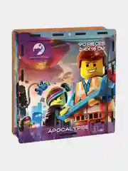 Деревянный фигурный пазл Active Puzzles "Апокалипсис LEGO",24x18 см, 90 деталей