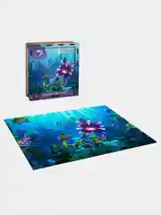 Деревянный фигурный пазл Active Puzzles "Скрытые Глубины Minecraft",24x18 см, 90 деталей