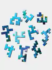 Деревянный фигурный пазл Active Puzzles "Скрытые Глубины Minecraft",24x18 см, 90 деталей