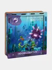 Деревянный фигурный пазл Active Puzzles "Скрытые Глубины Minecraft",24x18 см, 90 деталей